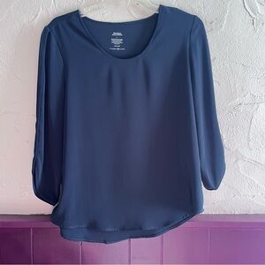 The Sutton All Hours Collection 100% Vegan Silk Top Size Medium